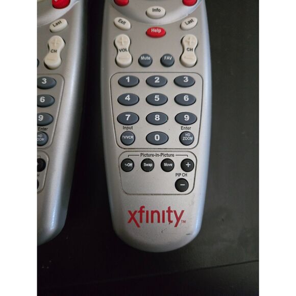 XFINITY Comcast Custom DVR 3 Device Universal Remote-Lot of 3 Remotes-Used - Picture 3 of 9